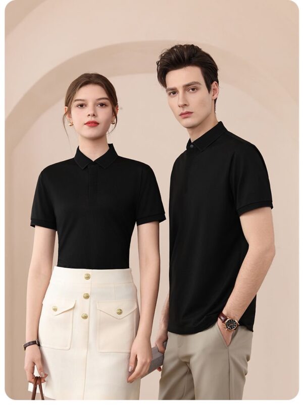 Atmungsaktives Sport Polo – Bild 6
