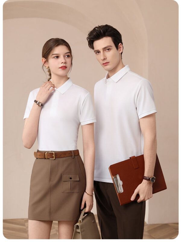 Atmungsaktives Sport Polo – Bild 4