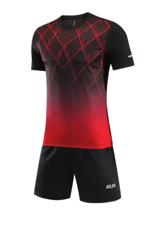 Zahl und Bild drucken kurze Ärmel T-Shirt – Bild 6