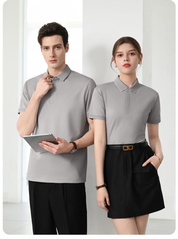 Atmungsaktives Sport Polo – Bild 3