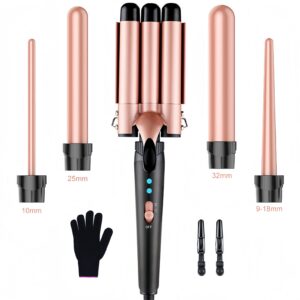 5 in 1 Multi-functional Tube Changing Hair Curler