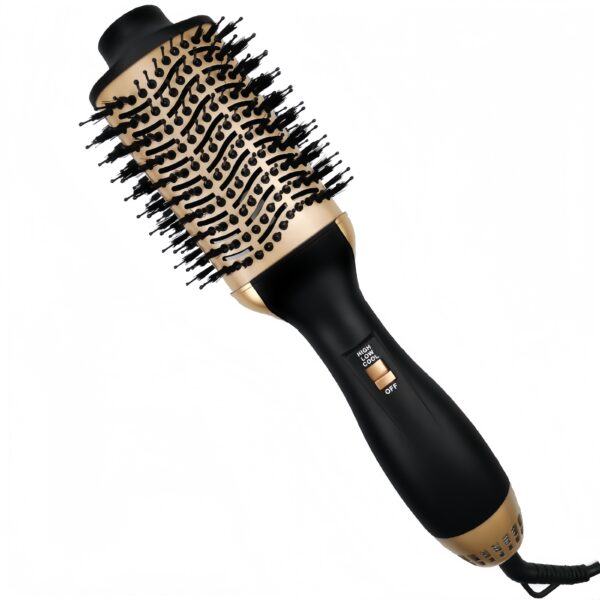 Blow Dryer Comb Curl Straight Hair Dryer Straightening Comb - Image 2