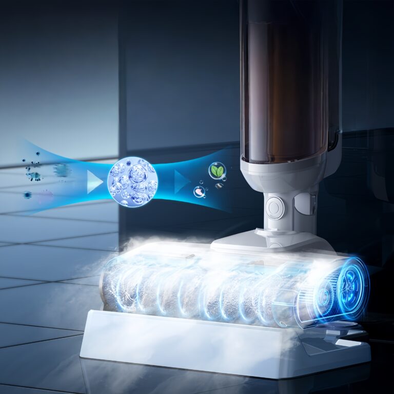 Intelligent suction and mopping washing machine mopping machine