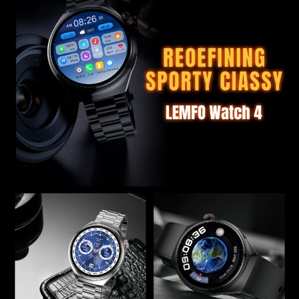 1.6" Bluetooth Talk Heart Rate Monitor Smartwatch - Image 2