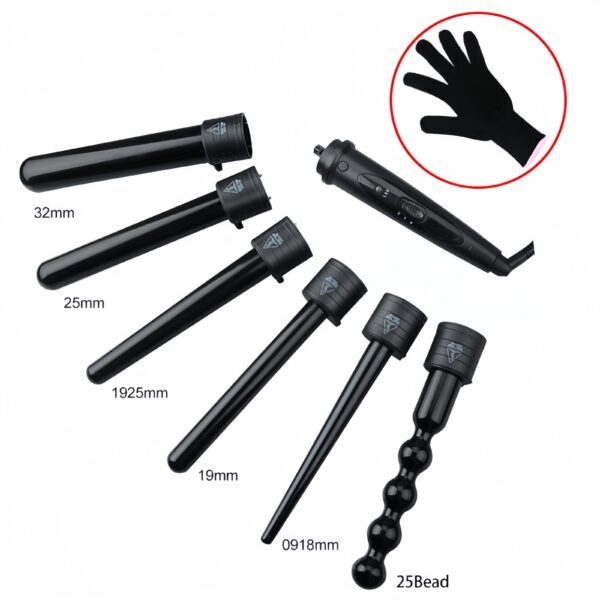 6 in 1 Multi-function Multi-Speed Temperature Control Curling Irons - Image 4