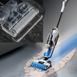 Household Cordless Sweeping and Mopping Automatic Cleaning 3-in-1