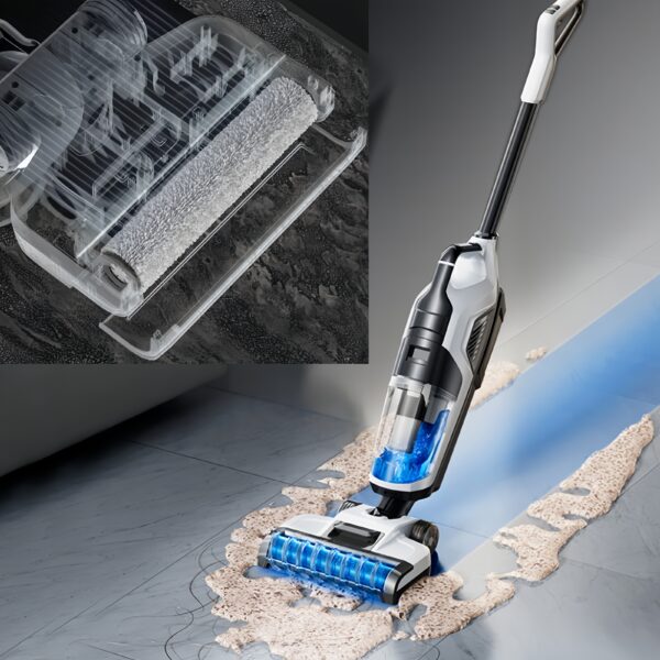 Household Cordless Sweeping and Mopping Automatic Cleaning 3-in-1