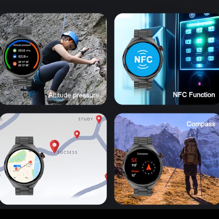 1.6″ Bluetooth Talk Heart Rate Monitor Smartwatch