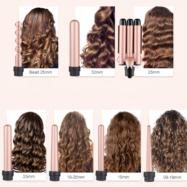5 in 1 Multi-functional Tube Changing Hair Curler - Image 2