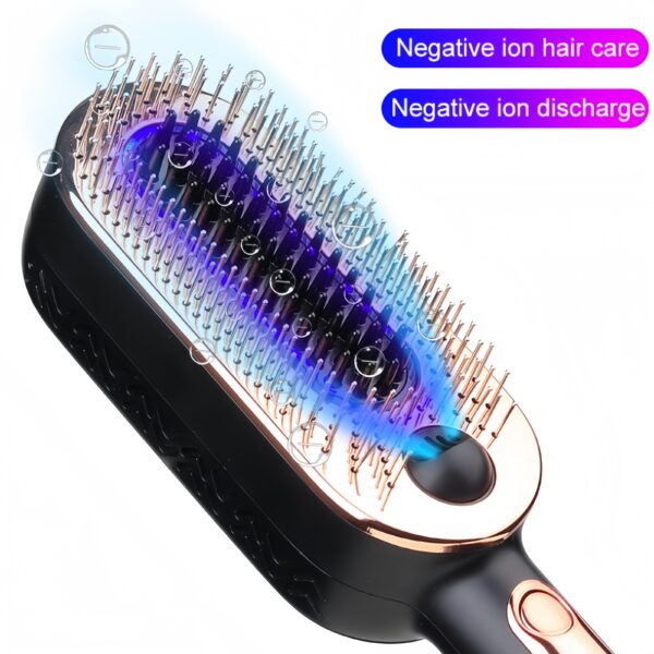 Cold Comb Ice Comb Negative Ion Massage Hair Comb - Image 2
