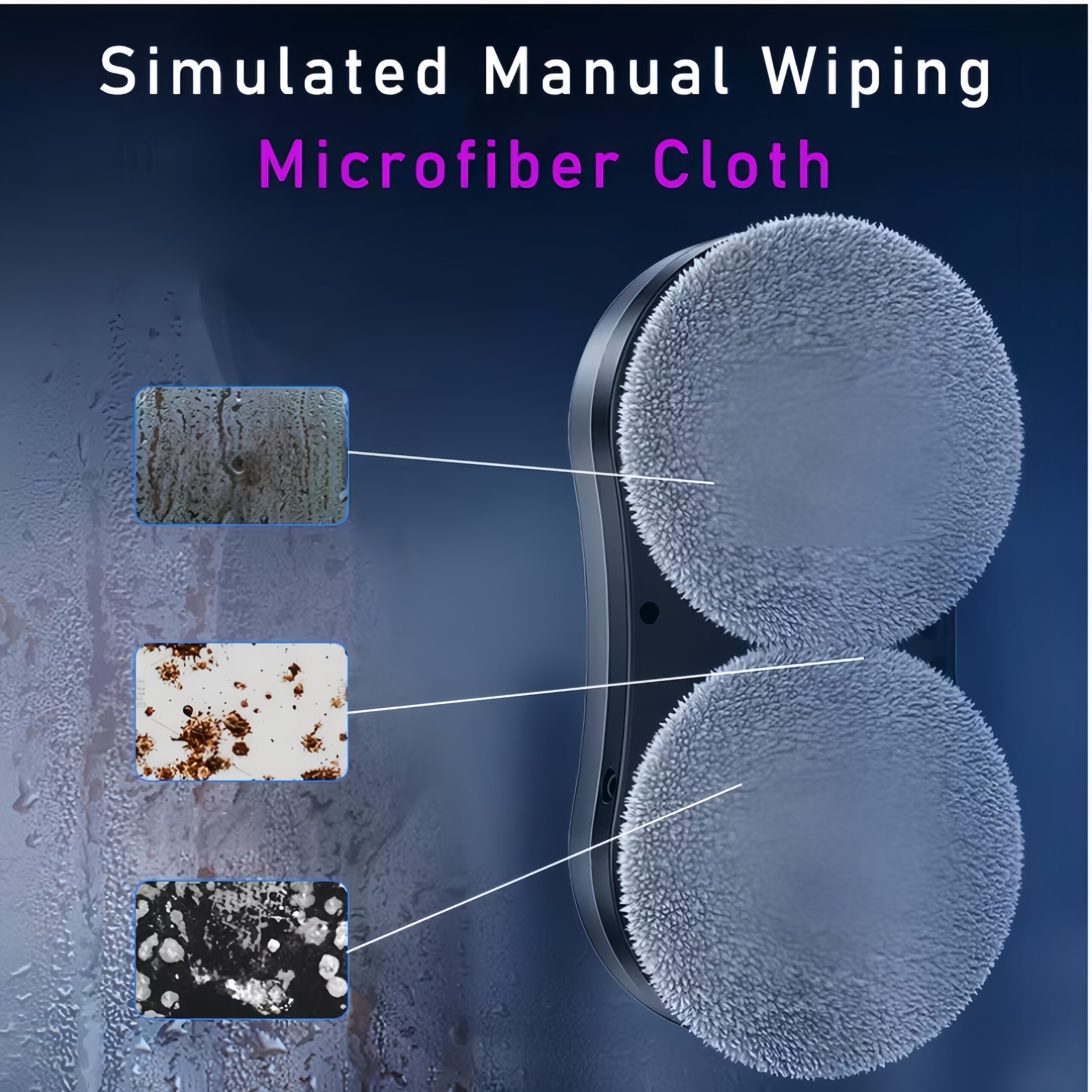 Automated window cleaning robot to clean windows and glass