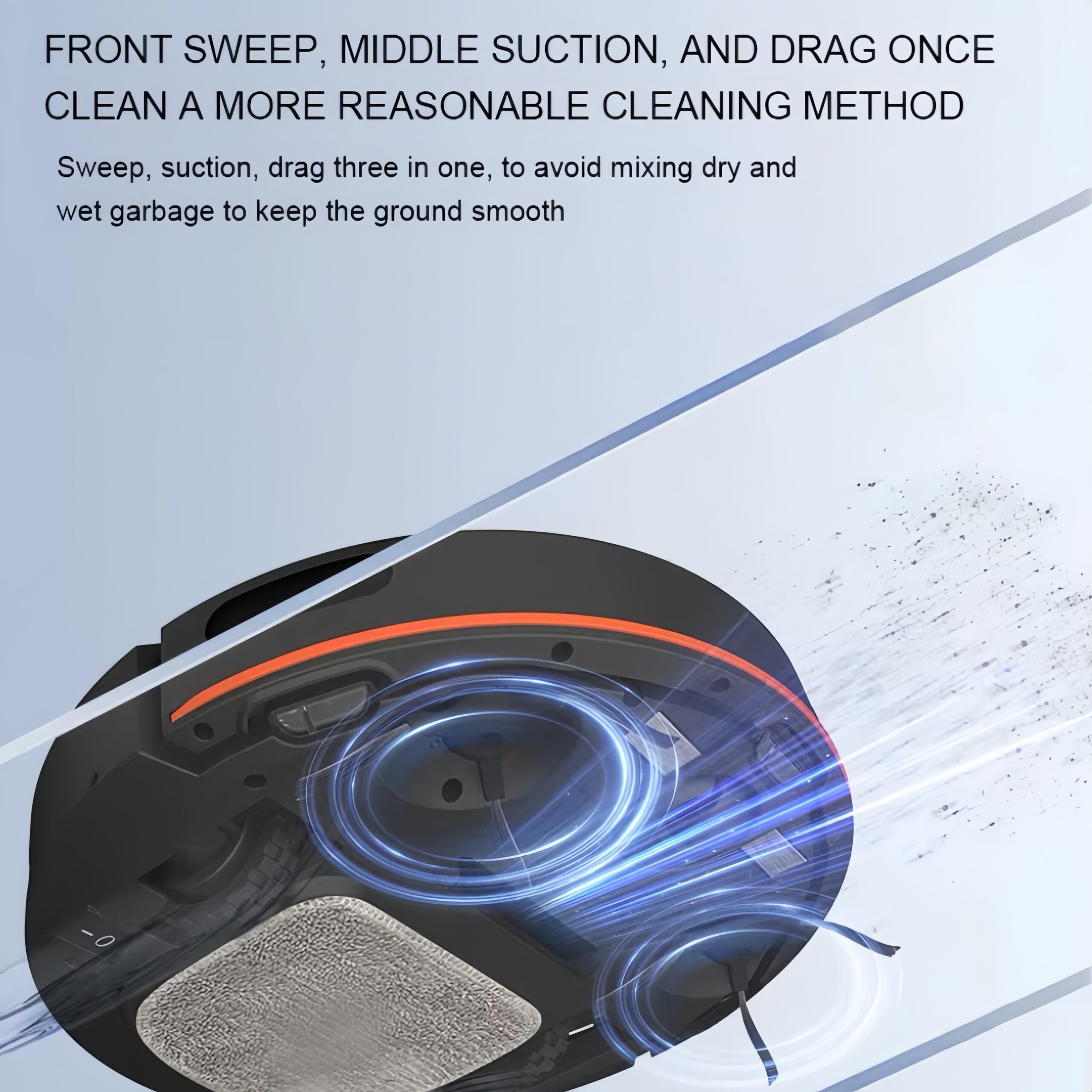 Smart APP Control Wash Mop Vacuum 3-in-1 Automatic Sweeping Robot