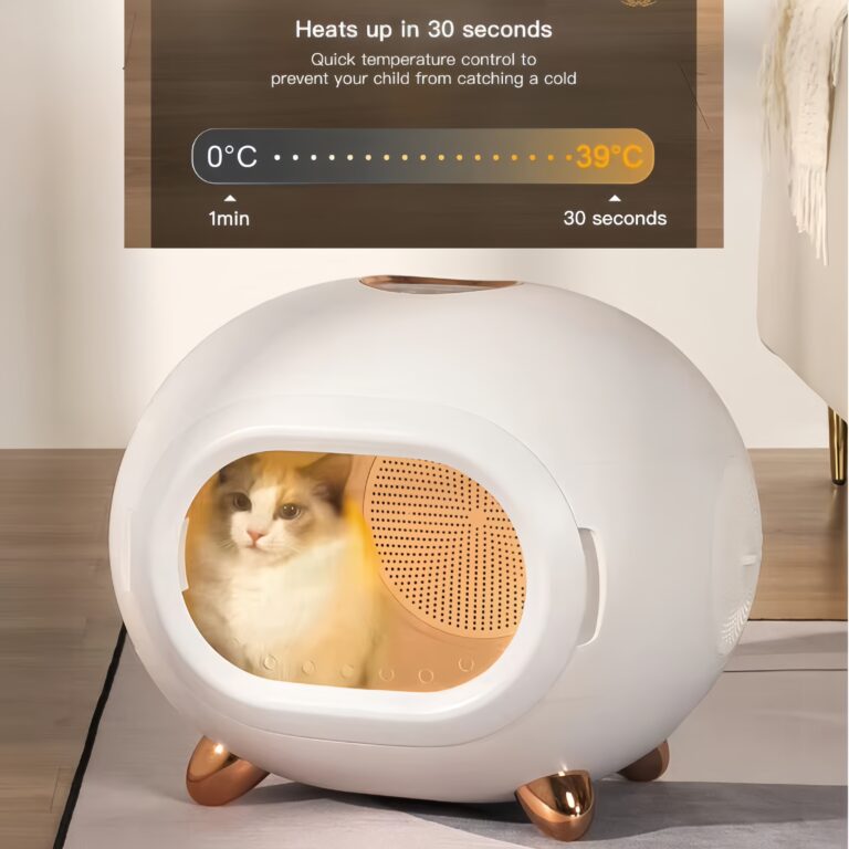 Small home use automatic pet blow dryer