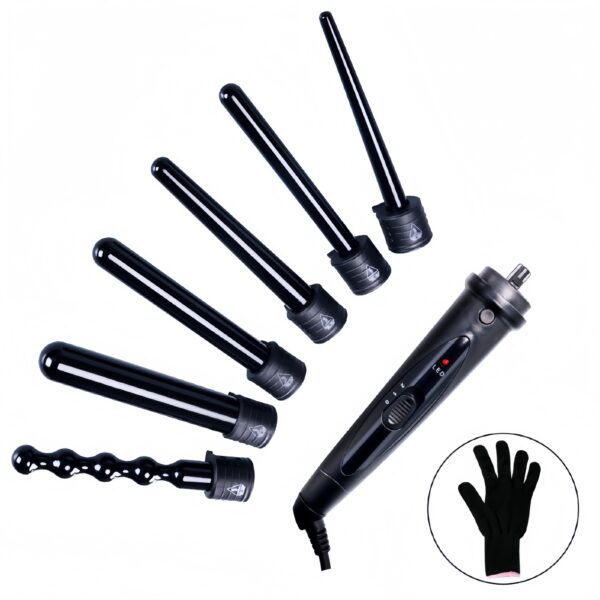 6 in 1 Multi-function Multi-Speed Temperature Control Curling Irons