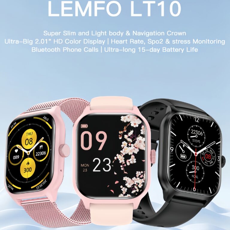 Bluetooth Talk Heart Rate Blood Pressure Sleep Monitoring Sports Health LT10 Smartwatch