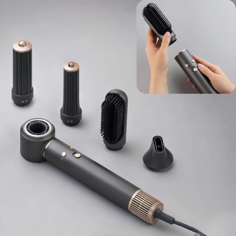 Leafless electric anion high-speed cylinder hair dryer
