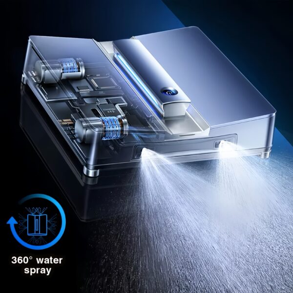 AI 4-way water jet window cleaning robot - Image 6