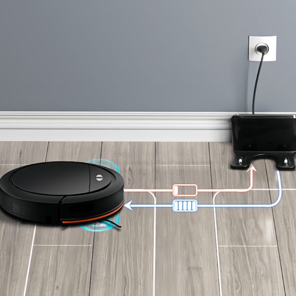 Smart APP Control Wash Mop Vacuum 3-in-1 Automatic Sweeping Robot - Image 2