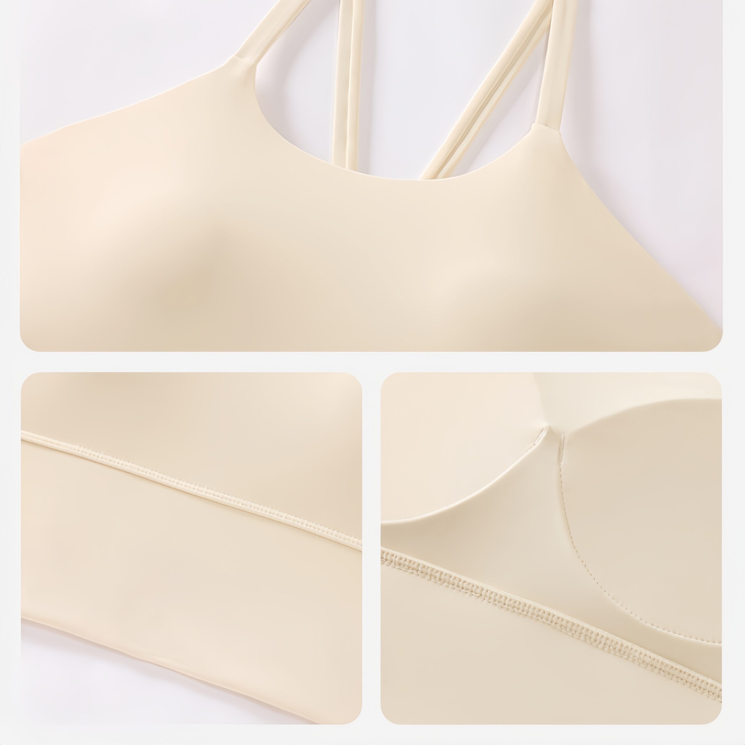 Backless Yoga Vest Women Yoga Clothing With Chest Pad Fitness Exercise