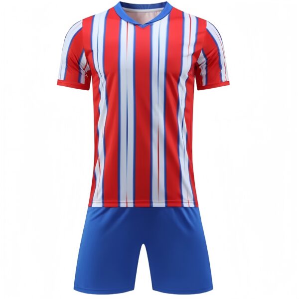 Customised jerseys] Times classic red and black striped shirt - Image 4