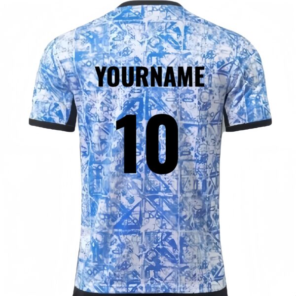 [Customised Jersey] Neon Pink Short Sleeve Football Jersey