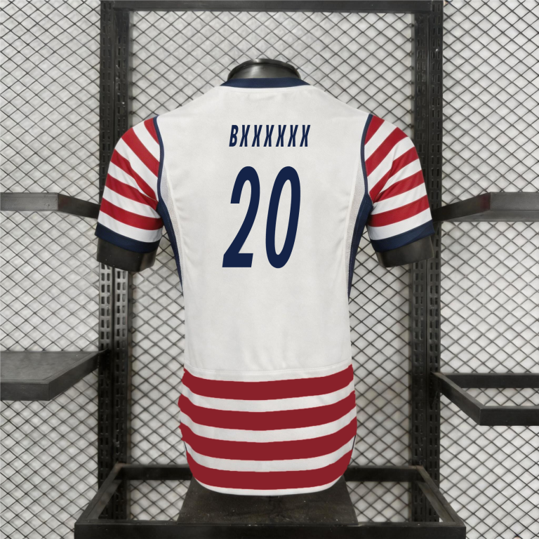 Custom Red and White Striped Soccer Jersey – Breathable Quick-Dry Football Shirt with Personalized Name & Number