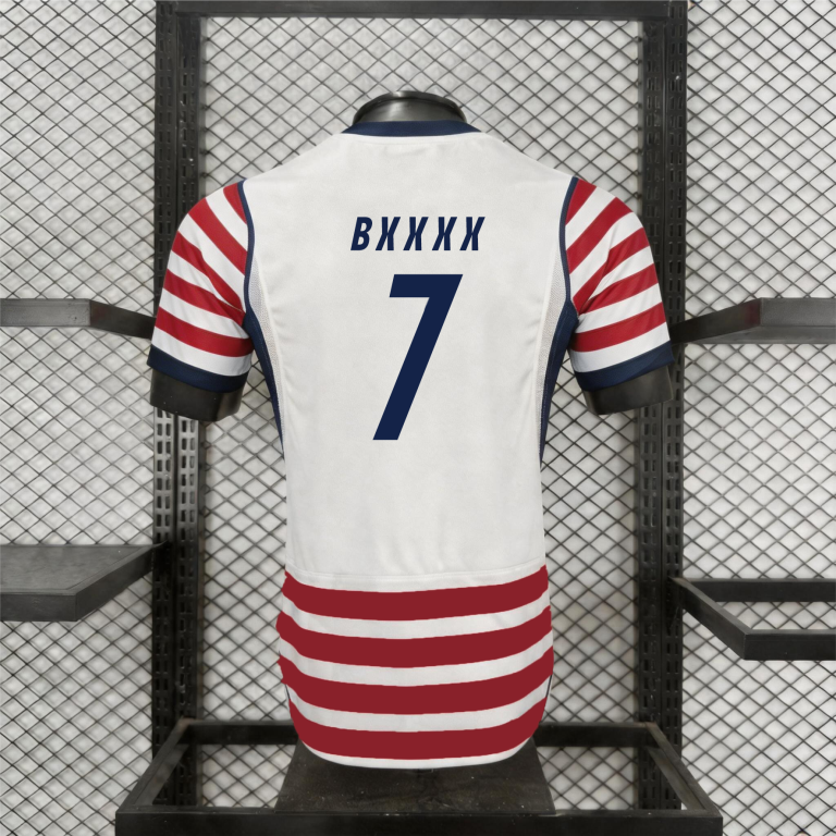 Custom Red and White Striped Soccer Jersey – Breathable Quick-Dry Football Shirt with Personalized Name & Number